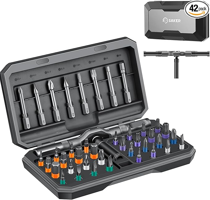 TorqueNest™ 42-in-1 Magnetic Screwdriver Set